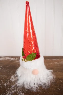 Decorator's Warehouse Christmas Accents^12” Battery Operated Lighted Gnome Santa