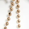 Decorator's Warehouse Christmas Garlands^8.8' Bead Garland - Blush Pink