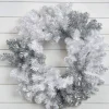 Decorator's Warehouse Christmas Wreaths^30” Caprico Silver & White Wreath