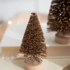 Decorator's Warehouse Christmas Accents^4” Champagne Bottle Brush Tree