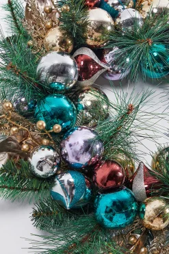 Decorator's Warehouse Christmas Wreaths^24" Elegant Mixed Wreath