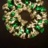 Decorator's Warehouse Christmas Wreaths^24" Fiber Optic Wreath - Multicolor With White