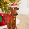 Decorator's Warehouse Christmas Accents^22.5" Funny Reindeer - Sitting