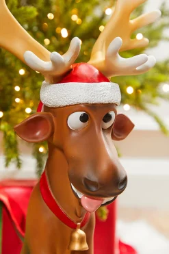Decorator's Warehouse Christmas Accents^22.5" Funny Reindeer - Sitting