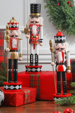 Decorator's Warehouse Christmas Accents^15” Harlequin Christmas Nutcracker