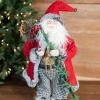 Decorator's Warehouse Christmas Accents^24” Holiday Santa With Houndstooth Pants Figurine