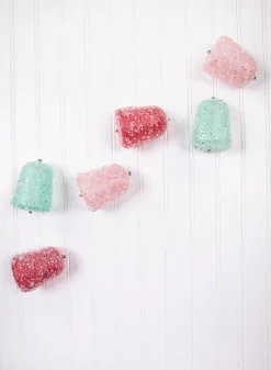 Decorator's Warehouse Christmas Garlands^46” Ice Gumdrop Ornament Garland