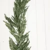 Decorator's Warehouse Christmas Garlands|Natural Greenery^48” Iced Garden Norfolk Pine Garland
