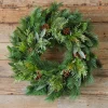 Decorator's Warehouse Christmas Wreaths|Natural Greenery^30" Juniper/Cedar Mix Pine/Bayleaf And Pinecone Wreath