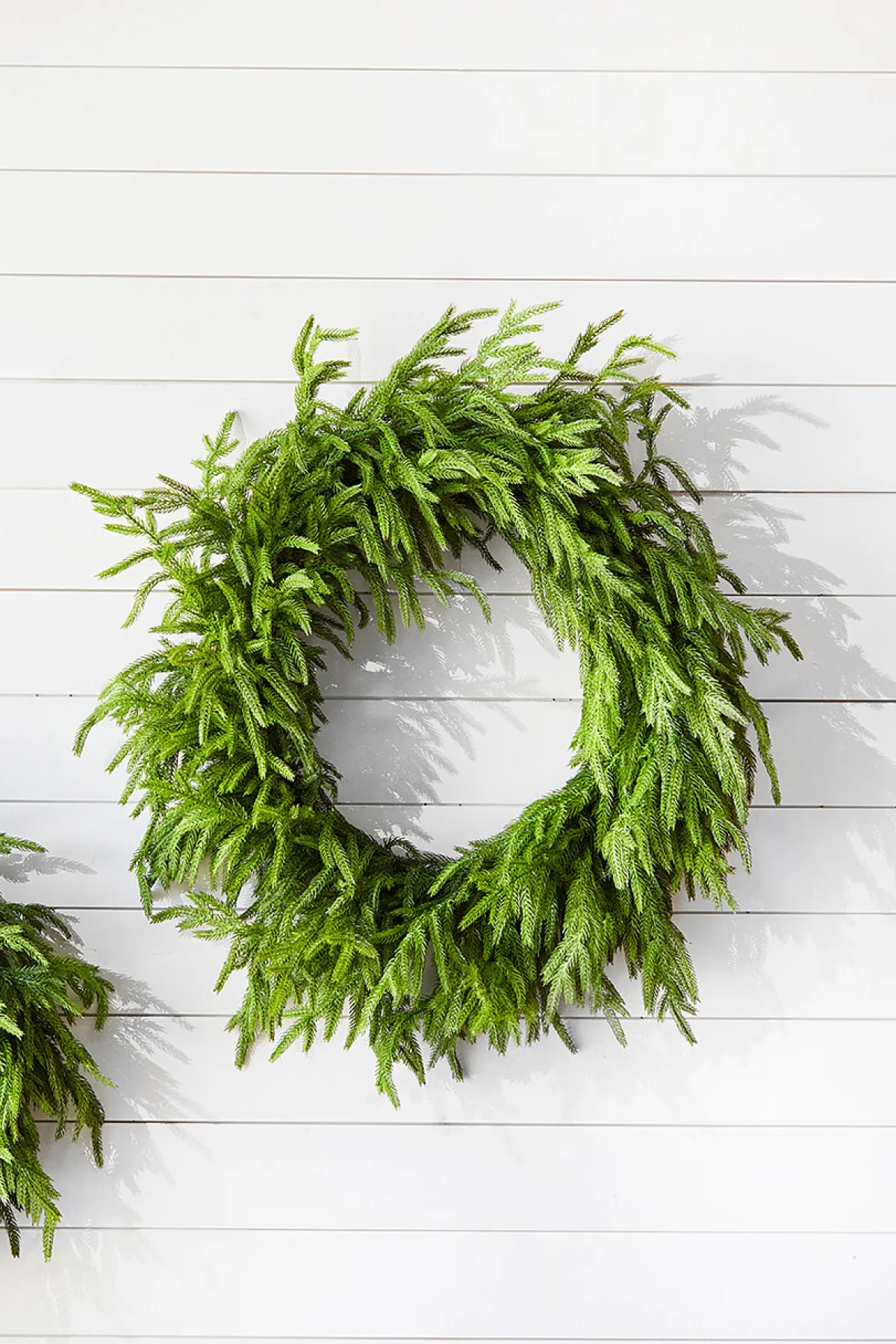 Decorator's Warehouse Christmas Wreaths|Natural Greenery^30" Just Cut Real Touch Norfolk Pine Wreath