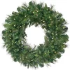 Decorator's Warehouse Wreaths|Christmas Wreaths^48" LED Belgium Wreath (Warm White)