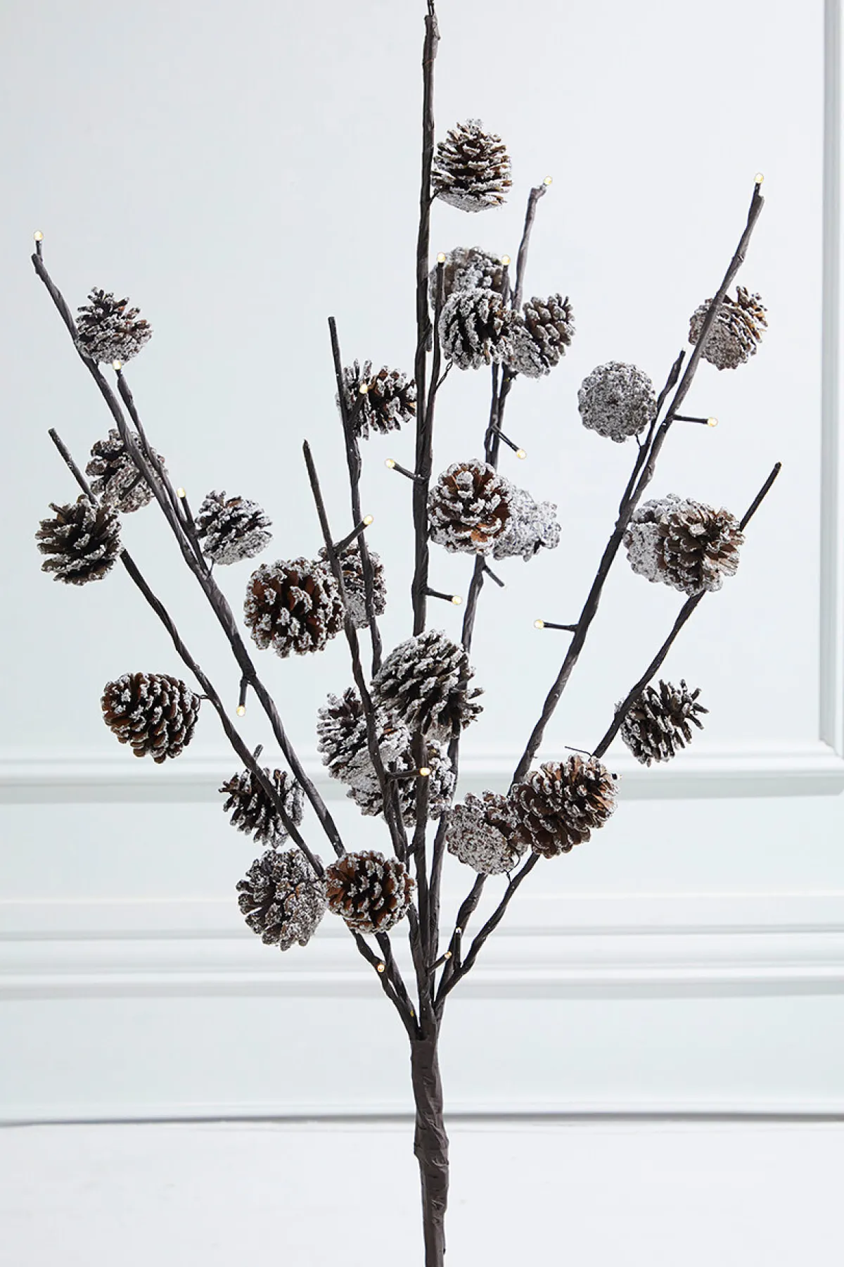 Decorator's Warehouse Indoor Lighting^36" LED Pine Cone Branch