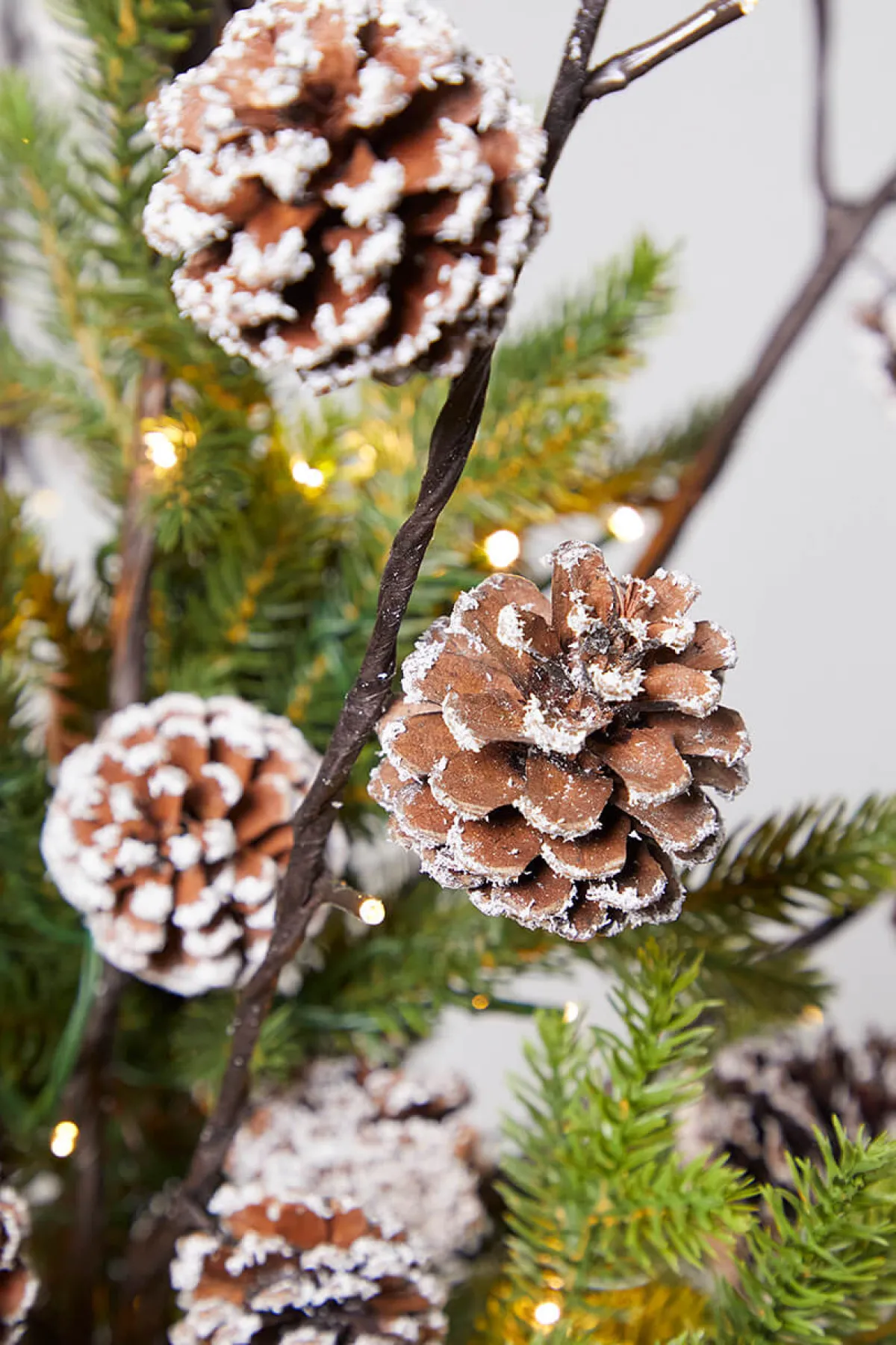 Decorator's Warehouse Indoor Lighting^36" LED Pine Cone Branch