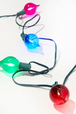 Decorator's Warehouse Indoor Lighting^128" LED Retro Kismet Light Strand X8 - Multi