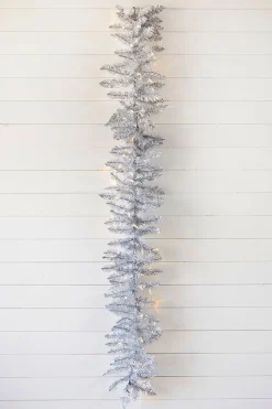 Decorator's Warehouse Garlands|Christmas Garlands^6' LED Silverado Garland - Clear