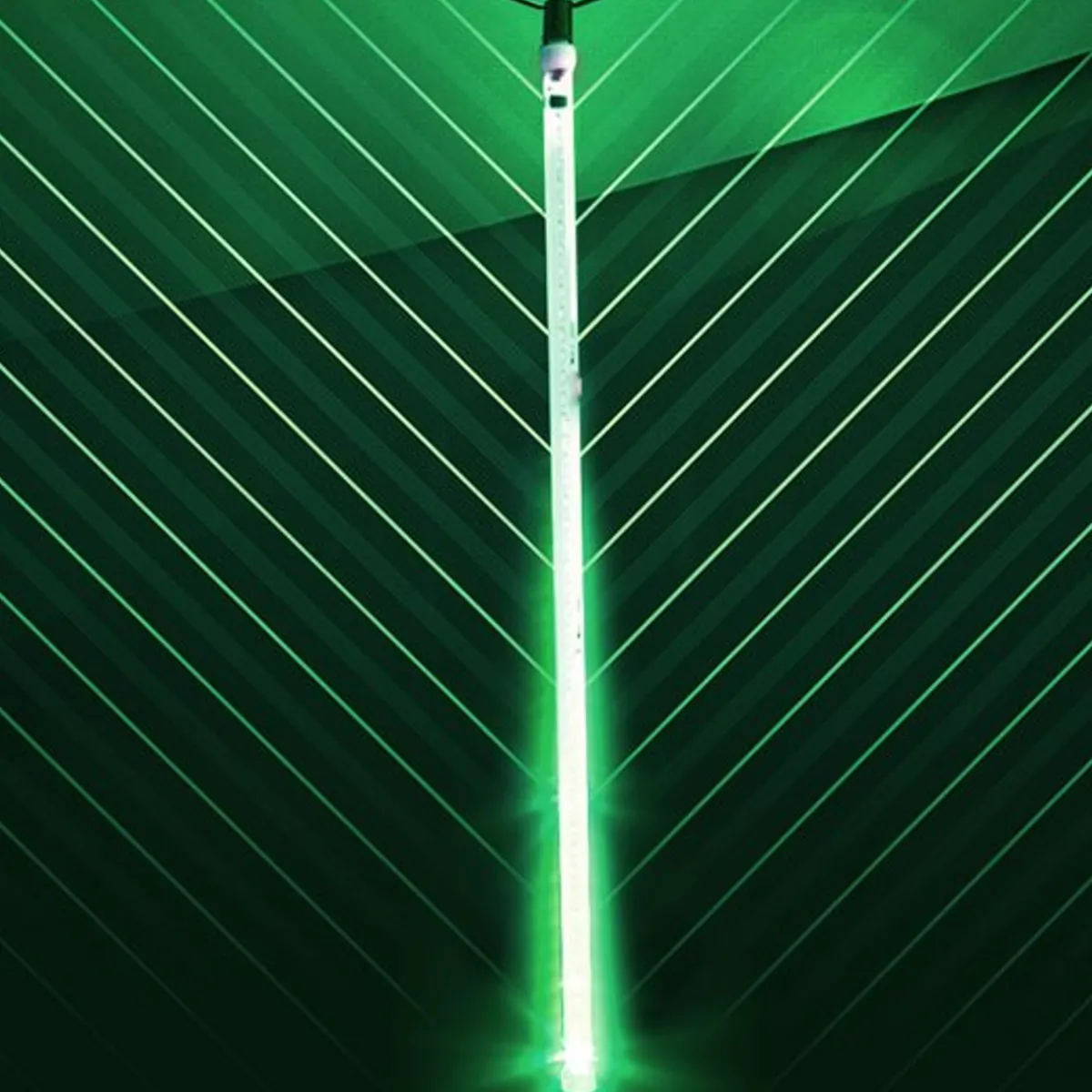 Decorator's Warehouse Outdoor Lighting^24" LED Snowfall Tube - Green