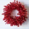 Decorator's Warehouse Christmas Wreaths^20” Lighted Red Wreath