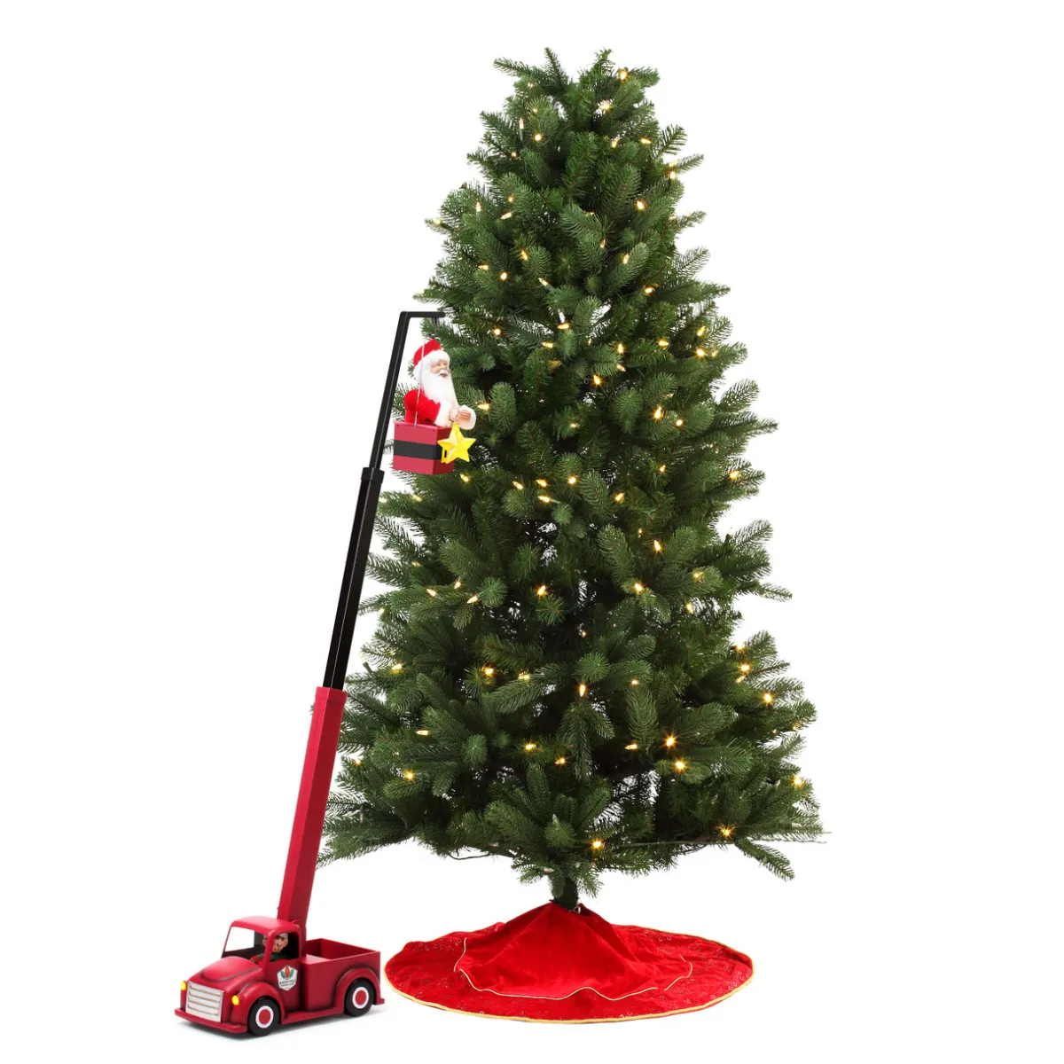 Decorator's Warehouse Christmas Accents^43" Mr. Christmas Animated North Pole Lighting Crew