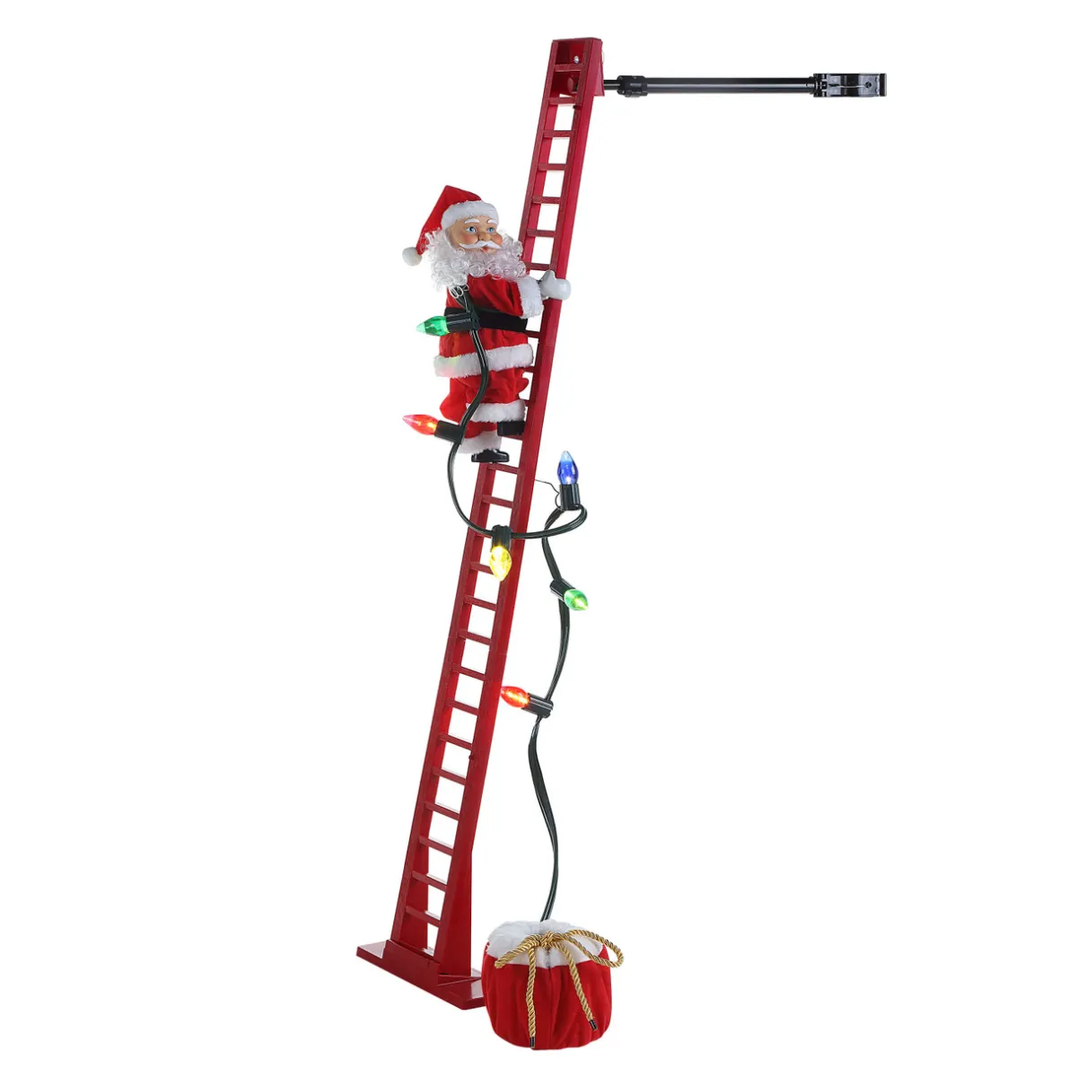 Decorator's Warehouse Christmas Accents^40" Mr. Christmas Super Climbing Santa