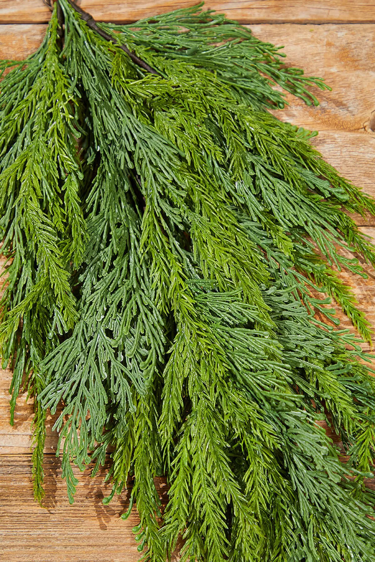 Decorator's Warehouse Christmas Teardrops|Natural Greenery^25” Natural Touch Cedar Teardrop