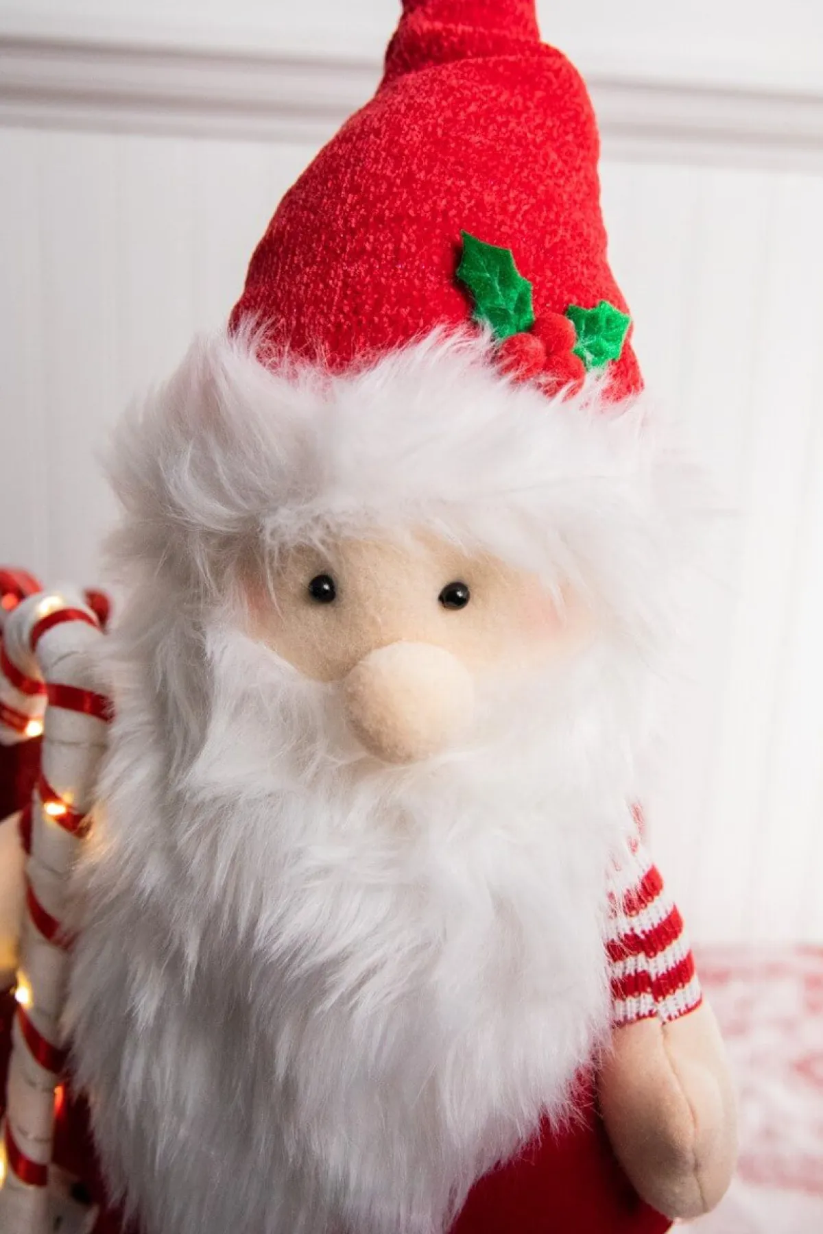 Decorator's Warehouse Christmas Accents^22” Plush Standing Santa