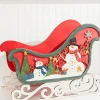 Decorator's Warehouse Christmas Accents^24" Plywood Sleigh Decor