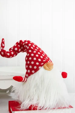 Decorator's Warehouse Christmas Accents^16” Polka Dot Gnome