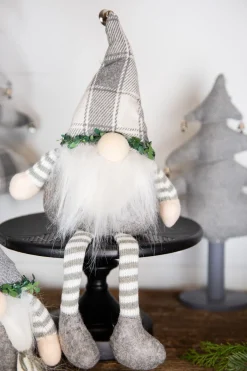 Decorator's Warehouse Christmas Accents^16” Polyester Sitting Gnome