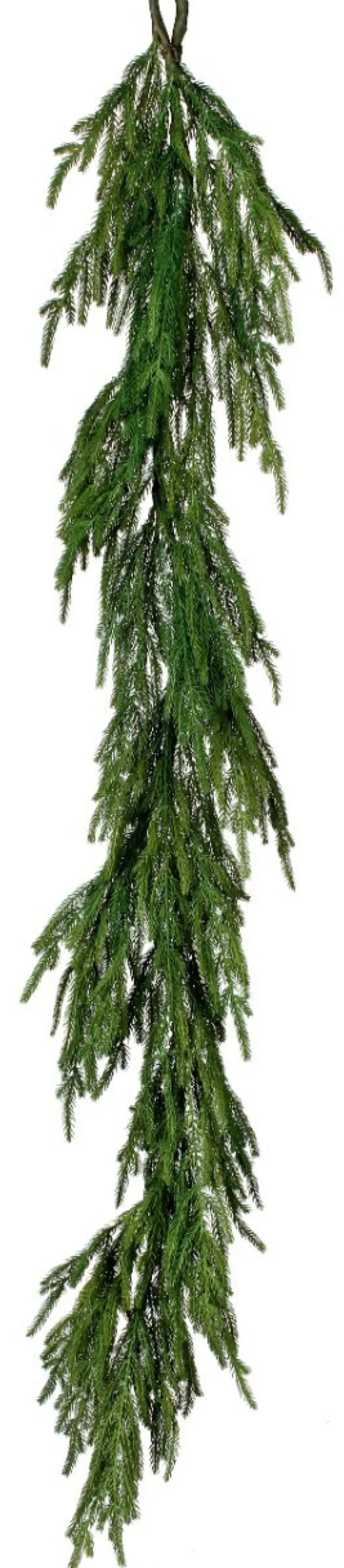 Decorator's Warehouse Christmas Garlands|Natural Greenery^72” Real Touch Norfolk Pine Garland