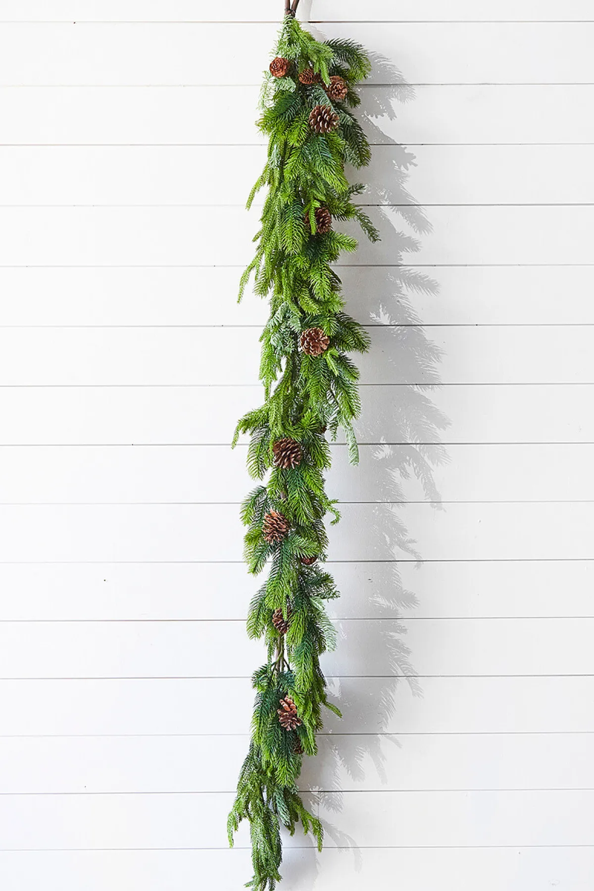 Decorator's Warehouse Christmas Garlands|Natural Greenery^72” Real Touch Norfolk Spruce/Juniper Garland