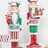 Decorator's Warehouse Christmas Accents^11.5" Resin Candy Nutcracker