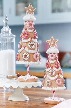 Decorator's Warehouse Christmas Accents^11" Resin Donut Tree