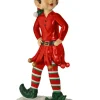 Decorator's Warehouse Christmas Resin^36" Resin Elf With Hands On Hip