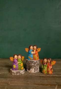 Decorator's Warehouse Christmas Accents^3" Resin Forest Angel Friends