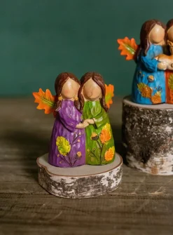 Decorator's Warehouse Christmas Accents^3" Resin Forest Angel Friends