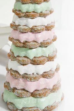 Decorator's Warehouse Christmas Accents^14" Resin Layered Gingerbread Icing Tree