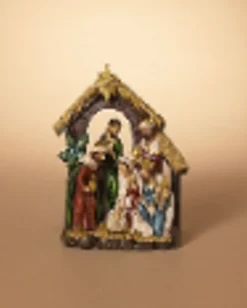 Decorator's Warehouse Christmas Accents^9" Resin Nativity Scene
