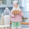 Decorator's Warehouse Christmas Accents^16.6” Resin Pastel Gingerbread Santa Chef