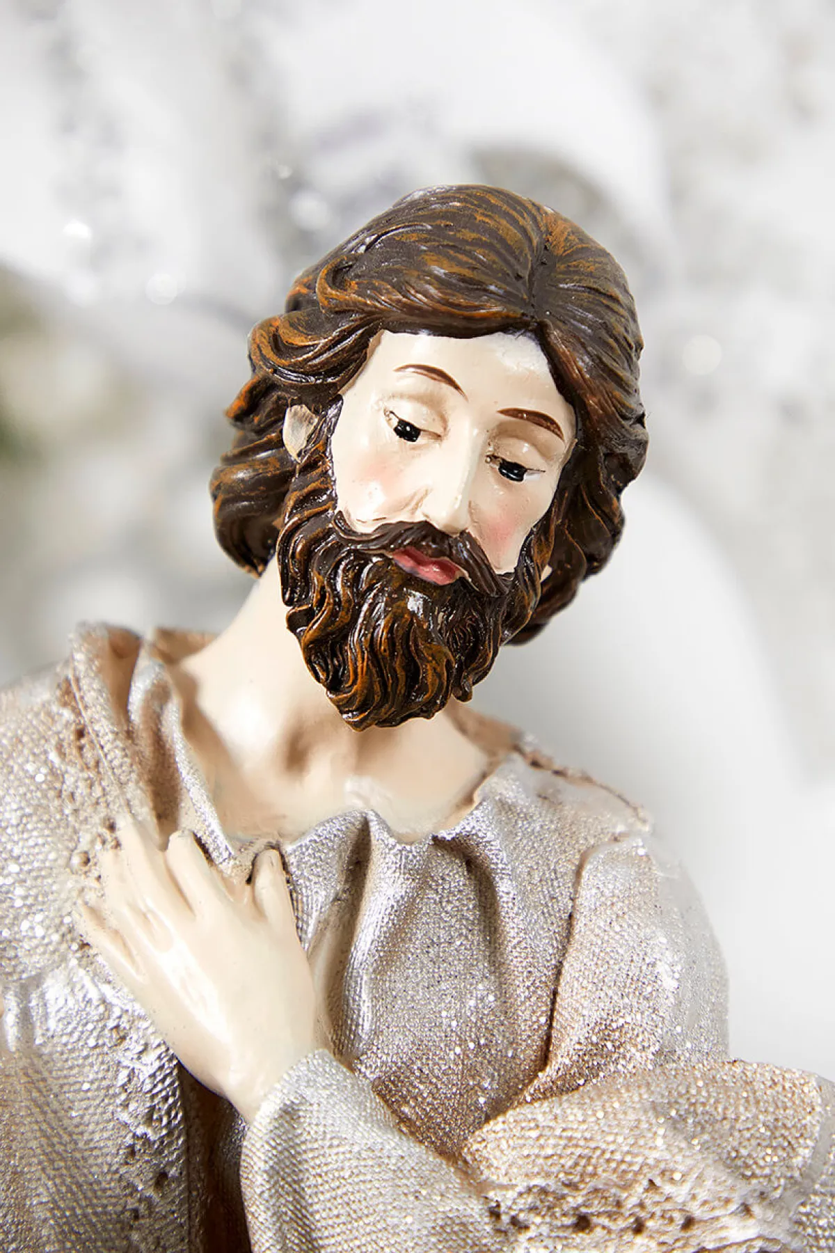 Decorator's Warehouse Christmas Accents^7-16" Resin Renaissance Holy Family - Set Of 3