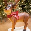 Decorator's Warehouse Christmas Resin^38" Resin Whimsical Standing Reindeer