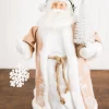 Decorator's Warehouse Christmas Accents^19” Santa Figure With Snowflake & Tree