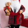 Decorator's Warehouse Christmas Accents^18" Santa In Pajamas Figurine