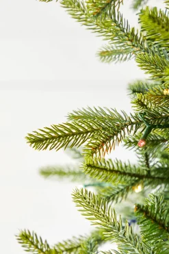 Decorator's Warehouse Christmas Trees|Christmas Trees^7.5' Slim Trinity Pine Artificial Christmas Tree With 700 Color-Changing Lights