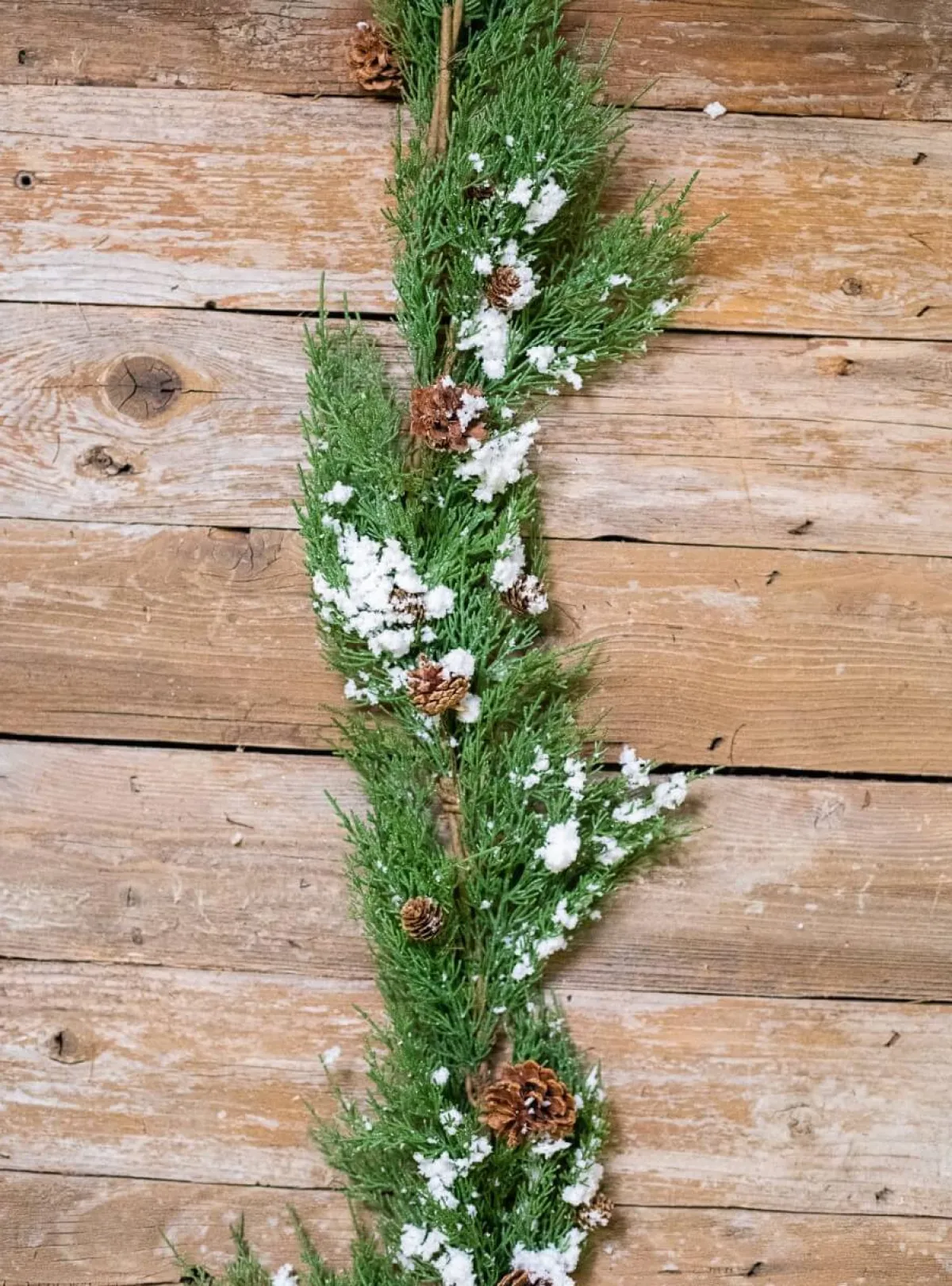 Decorator's Warehouse Christmas Garlands^48” Snow Western Cedar Garland