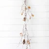 Decorator's Warehouse Christmas Garlands^48" Snow W/Glitter Winter Chalet Garland - Natural/Frost