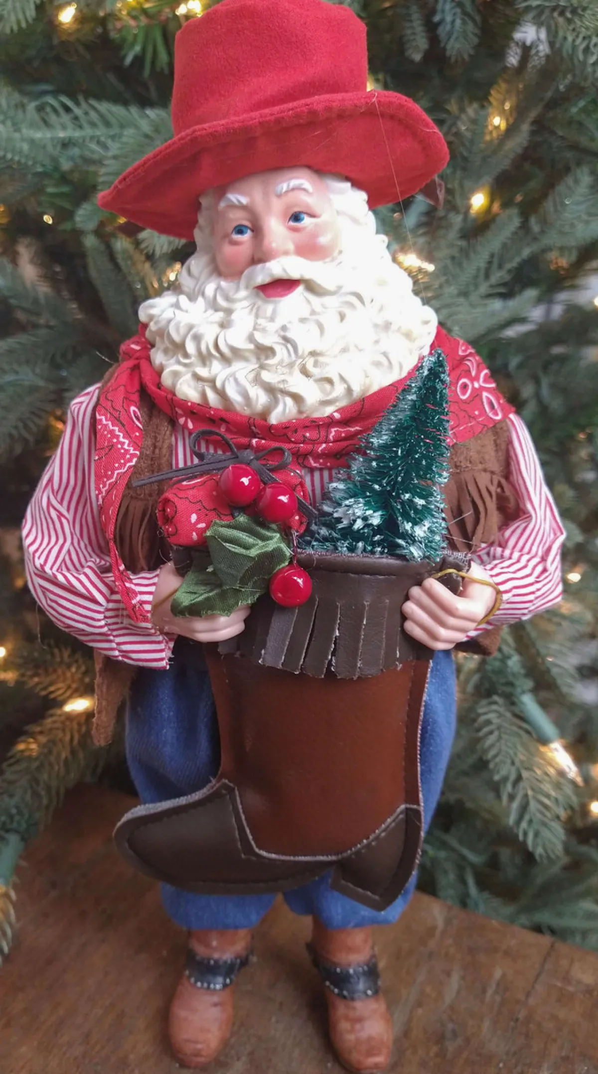 Decorator's Warehouse Christmas Accents^12” Standing Santa - The Nicholas Collection