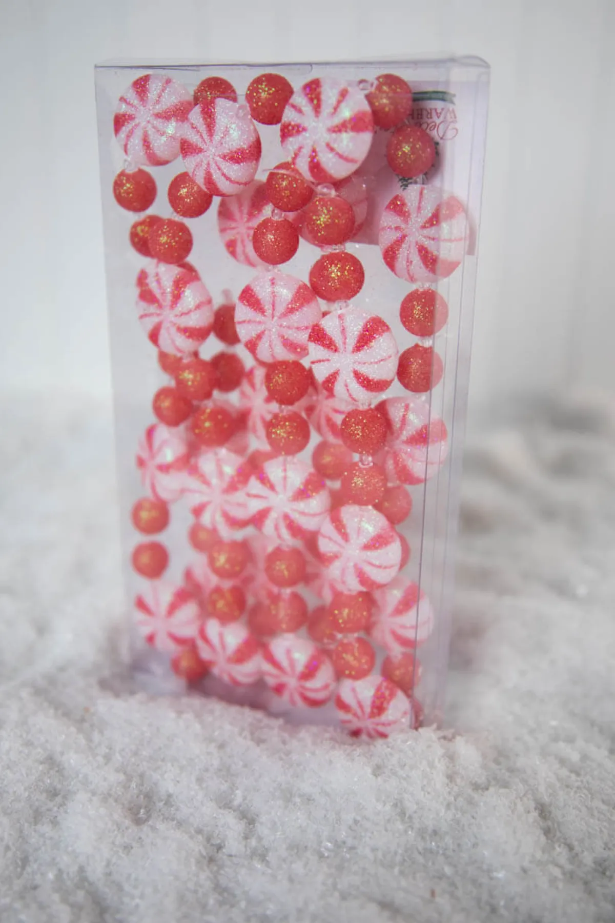Decorator's Warehouse Christmas Garlands^72” Sugar Candy Garland