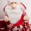 Decorator's Warehouse Christmas Accents^20-36” Telescope Long Leg Light Up Santa Figure