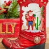 Decorator's Warehouse Christmas Accents^10" Western Cowboy Boot Water Globe