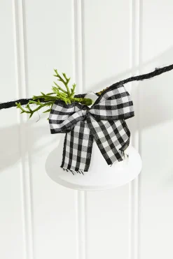 Decorator's Warehouse Christmas Garlands^67” White Country Bell Garland